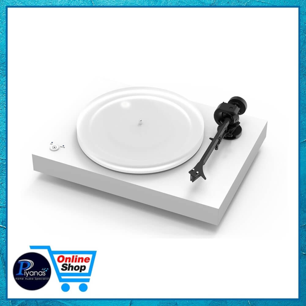 เครื่องเล่นแผ่นเสียง PROJECT : X1B (พร้อมหัวเข็ม MM รุ่น PICK IT PRO BALANCED ) (HIGH GLOSS WHITE)_1